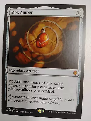 Mox Amber - Dominaria NM Mythic MTG • $16.50