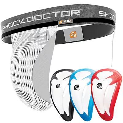 Shock Doctor Core Athletic Supporter With Bio-Flex Cup - White • $19.99