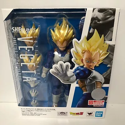 S.H. Figuarts Super Saiyan Vegeta Awakening Blood Figure Dragon Ball Z Bandai • $69.80