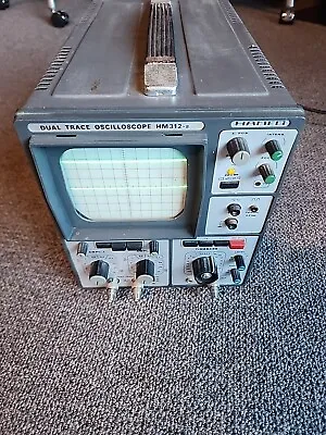 Vintage Hameg Hm312-8 Dual Trace Oscilloscope & Probe • $79.99
