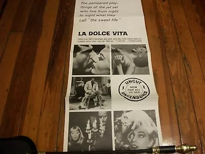 La Dolce Vita    Movie Poster  1966 • $175