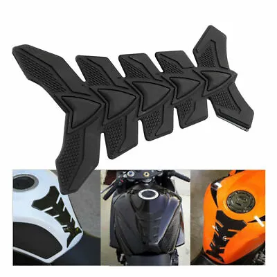 $8.69 • Buy 3D Rubber Universal Motorcycle Fuel Gas Tank Pad Protector Decal Sticker Vehicle