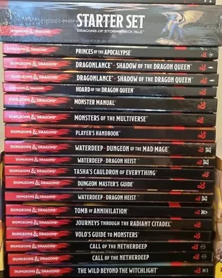 £19.99 • Buy Dungeons & Dragons - DnD 5E TTRPG Expansions Starters Source Module & Core Books