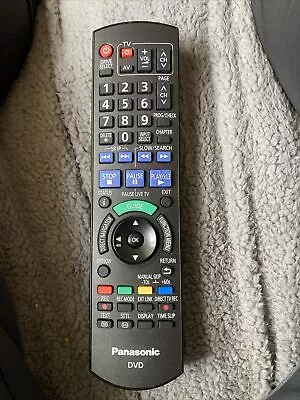 Genuine Panasonic N2QAYB000462 DVD Recorder Remote For DMR-EX773 DMR-EX83 EX83EB • £9.17