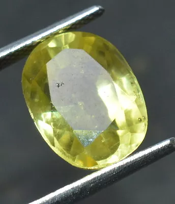 6.97 Ct Lab Created Yellow Sapphire Corundum Oval Shape Loose Gemstone • $12.98
