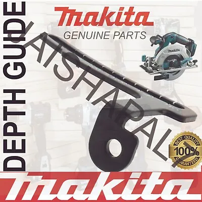 Genuine Makita 346838-2 Brushless Circular Saw Replacement Depth Guide DHS680 • £5.99