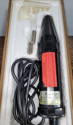 $135 • Buy Vintage Master High Frequency Violet Ray W/Wands Works Medical Quackery