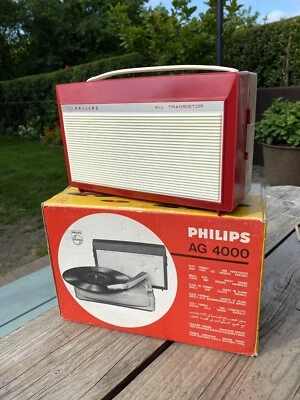 £24.40 • Buy RETRO - 1964 Philips AG4000 Mini Portable Record Player