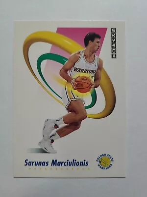 Sarunas Marciulionis 1991-92 Skybox Basketball Card # 95 E5265 • $1.59