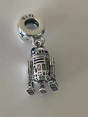 Genuine PANDORA Star Wars R2-D2 Dangle Charm 799248C01 NEW Fast Postage RETIRED • $52