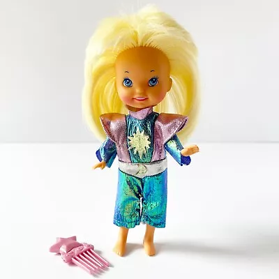 Sparky Dreamer Doll + Comb — Still Glows! — Vintage Moon Dreamers Hasbro • $12