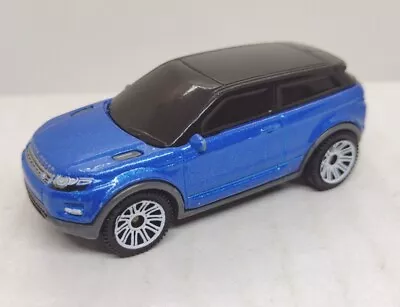 Matchbox 2015 Range Rover Evoque Metallic Blue Diecast Toy SUV - FREE SHIPPING  • $19.99