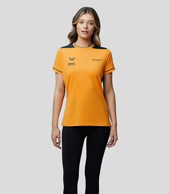 McLaren F1 Team Ladies Replica Set Up Orange Tee 2022 • $35