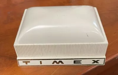Vintage Art Deco  Style Timex Watch Box ONLY Display Presentation Case • $19.87