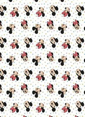 $22.99 • Buy Lined Window Valance Curtain 42 X 15 Disney Mickey Minnie Mouse Cartoon