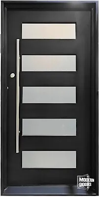 Moderna Contemporary Steel Single Entry Door( Right Hand ) In Stock • $2100