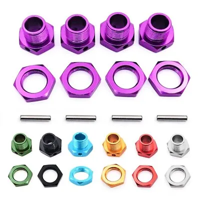 1/8 RC Car Buggy 17mm Red Alloy Hex Wheel Hub For Kyosho Inferno Mp9 Hpi Vorza • $9.90