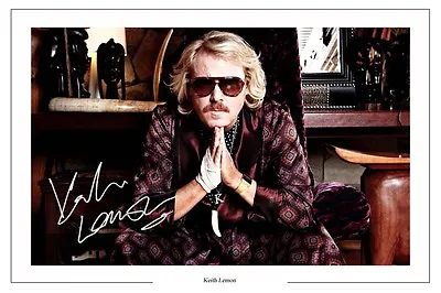 Keith Lemon Signed Photo Print Celebrity Juice Leigh Francis • £6.90