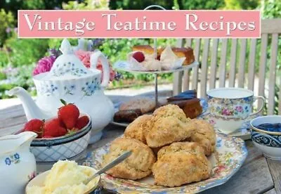 Vintage Teatime Recipes (Favourite Recipes) By Salmon Book The Cheap Fast Free • £3.49