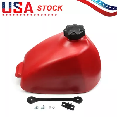 For Honda ATC110 ATC 110 1979-1982 Plastic Replacement Fuel Tank & Gas Cap | Red • $93