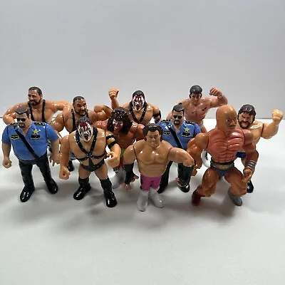 WWF Hasbro Wrestling Figures 1990s Titan Sports Action Figure Lot Of 11 • $49.99