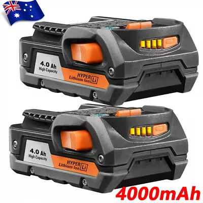 2-Pack 18V AEG For RIDGID Pro Lithium Cordless Battery R840087 R840085 4.0Ah • $83.98