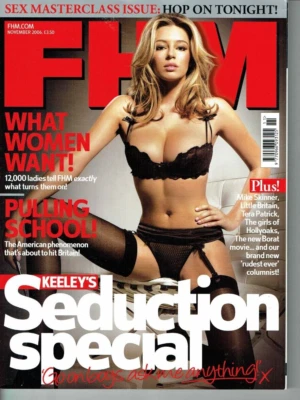 £9.99 • Buy FHM Magazine November 2006 Issue 203  Keeley Hazel   Special Issue