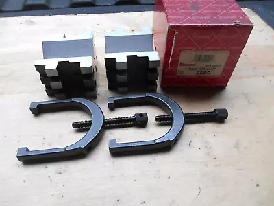 $289.99 • Buy Set Of Starrett  568C V Blocks And Clamps In Box  ,  MATCHED PR. , EXCELLENT