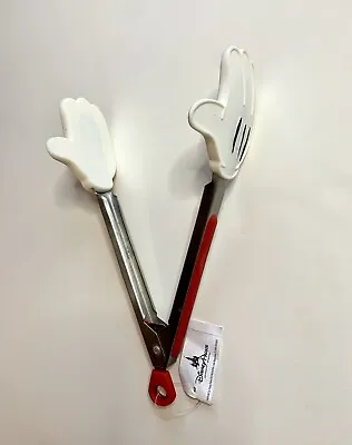 Disney World Mickey Mouse Hands 10” Salad Tongs • $8