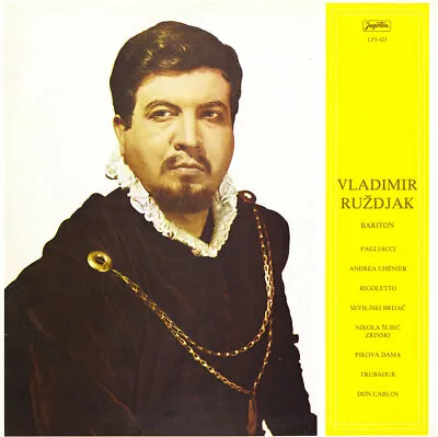 RUZDJAK Baritone OPERA RECITAL Arias VERDI ROSSINI ZAJC PAPANDOPULO Stereo Press • $14