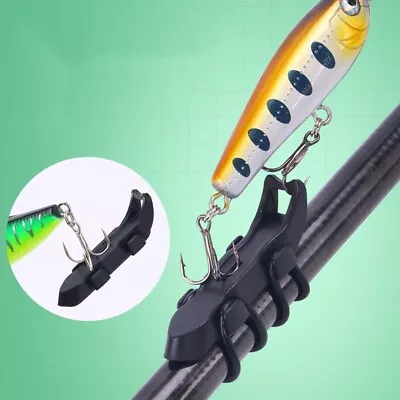 Magnetic Bait Hanger Magnetic Fishing-Hook Keeper Rod Hook Keeper Lure Fixer • $5.04