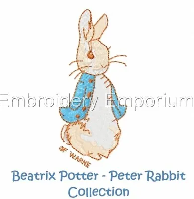 £5.95 • Buy Beatrix Potter - Peter Rabbit Collection - Machine Embroidery Designs On Cd/usb 