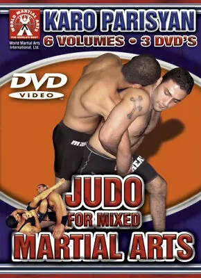 Karo Parisyan Judo For Mixed Martial Arts Dvd Set BJJ MMA UFC • $30
