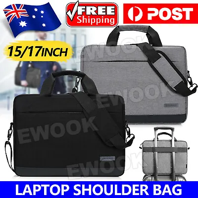 $24.95 • Buy 15-17  Laptop Shoulder Bag Sleeve Briefcase Case For Macbook Lenovo HP Dell Sony