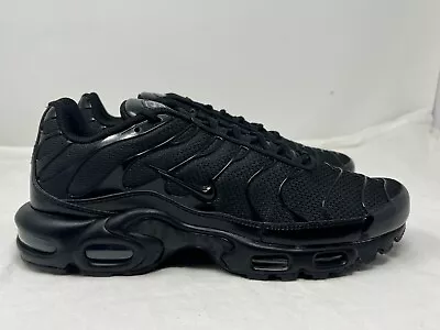 Nike Air Max Plus Triple Black 2019 604133-050 Size 11 NOBOXTOP • $123.49