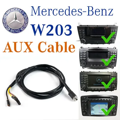 Mercedes C Class AUX Cable A2104405005 Alternative Aux Input Active W203 W209 • $28
