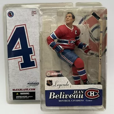Mcfarlane Jean Beliveau Montréal Canadiens Action Figure Legends Series 2 New • $22.99