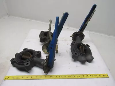 Nibco Fig. LD-2000 3  Butterfly Valve W/Handle Bad Seal Lot Of 3 • $44.99