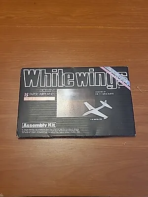  Vtg. White Wings 1992 Assembly Kit 15 PAPER AIRPLANES DESIGNED DR. Y. NINOMIYA • $40