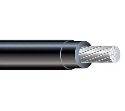 100' 4/0 AWG Aluminum XHHW-2 Wire Black (205 Amp) 600V • $155