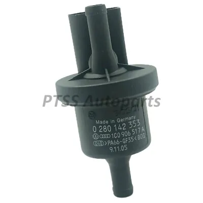 OEM BOSCH Vapor Canister Purge Valve 1C0906517A For AUDI A4 A6 TT VW Golf 3.0L • $25.65