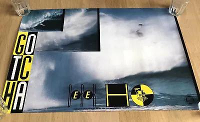 Vintage 1989 Gotcha Derek Ho Surf Poster Surfing  New Never Hung • $37.46