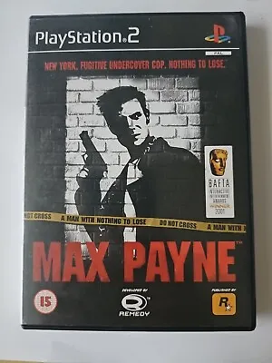 Max Payne Game PS2 Playstation 2 Like New Free Postage  • $59.99