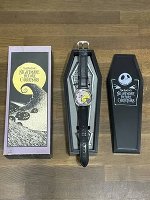 $104.70 • Buy NIGHTMARE BEFORE CHRISTMAS/Fossil  Watch Tim Burton 2274/5000 Limited Disney F/S