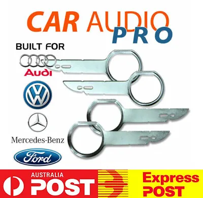 4x Car Stereo Radio Key RADIO REMOVAL TOOLS For AUDI MERCEDES VOLKWAGEN VW FORD • $7.19