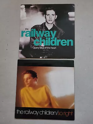 The Railway Children - Every Beat Of The Heart & So Right (2 X Vinyl 45s) • £0.99