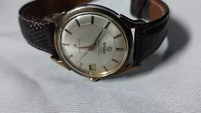 Omega 167.005 Constellation Two Tone Pie Pan Vintage Automatic • $1395