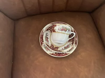 Sampson Bridgwood Conway Trio Of Cup Saucer And Plate • £5