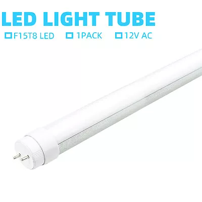 18Inch/ 18  LED Tube Light – Daylight (5500K) Replace 15W Fluorescent Bulb F15T8 • $14.43