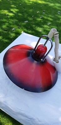 £25 • Buy Retro 60s/70s Enamel Rise And Fall Lamp